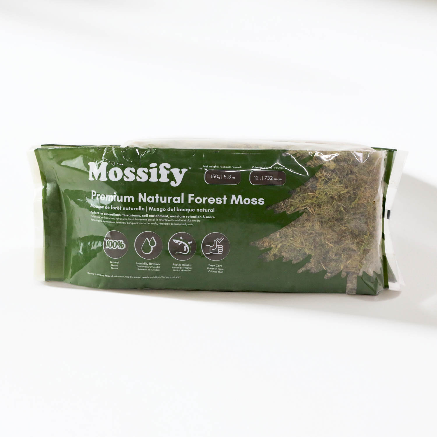 Premium Natural Forest Moss - Mossify