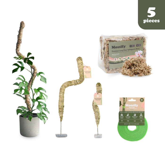 The Original Bendable Moss Pole™ - Ultimate Starter Pack