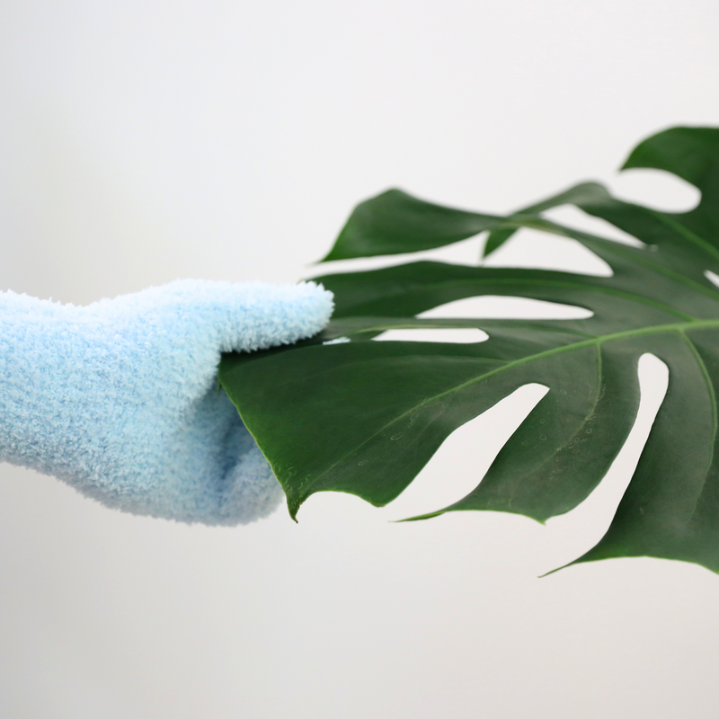 3 Pairs Leaf Shining Microfiber Gloves - Mossify
