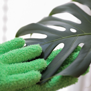 3 Pairs Leaf Shining Microfiber Gloves - Mossify