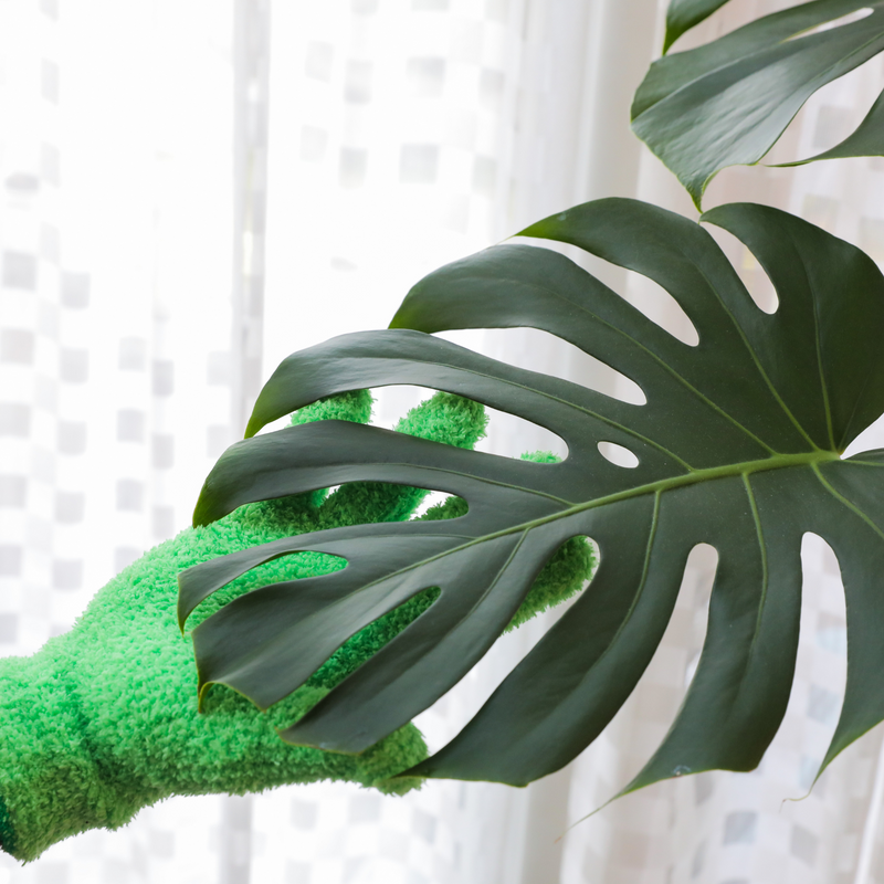 3 Pairs Leaf Shining Microfiber Gloves - Mossify