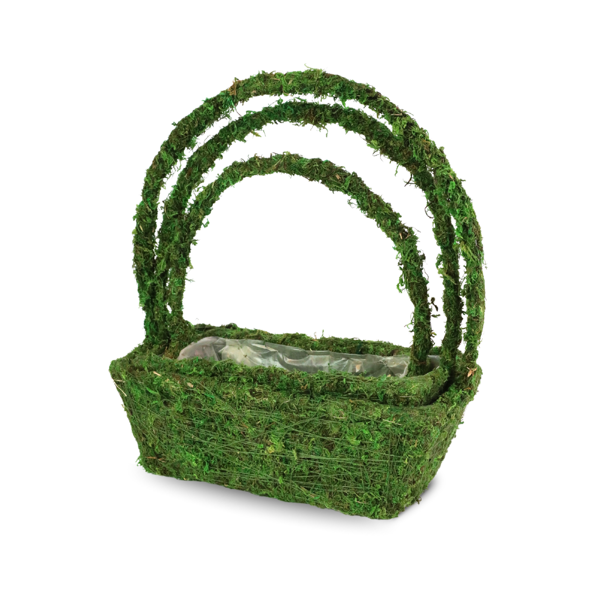 Rectangular Moss Basket (Set of 3)