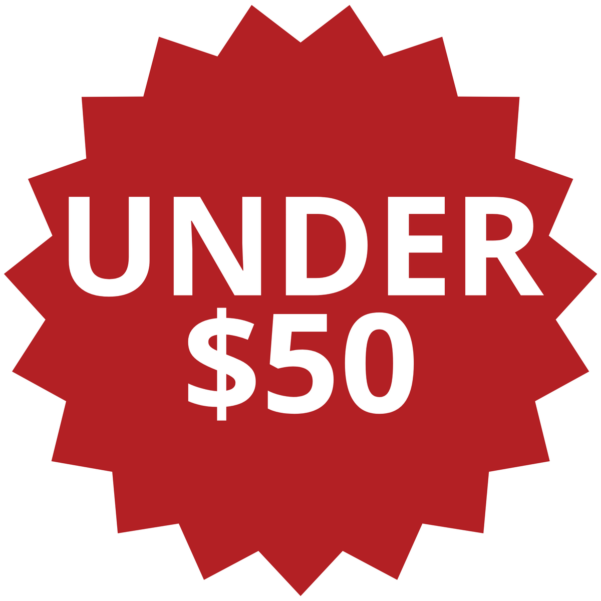 Under $50