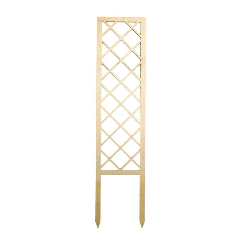 Cross-Hatch Wooden Trellis - Mossify