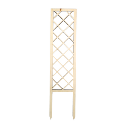 Cross-Hatch Wooden Trellis - Mossify