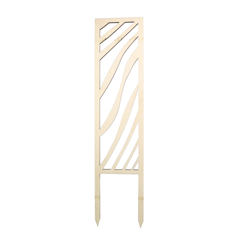 Zebra Wooden Trellis - Mossify