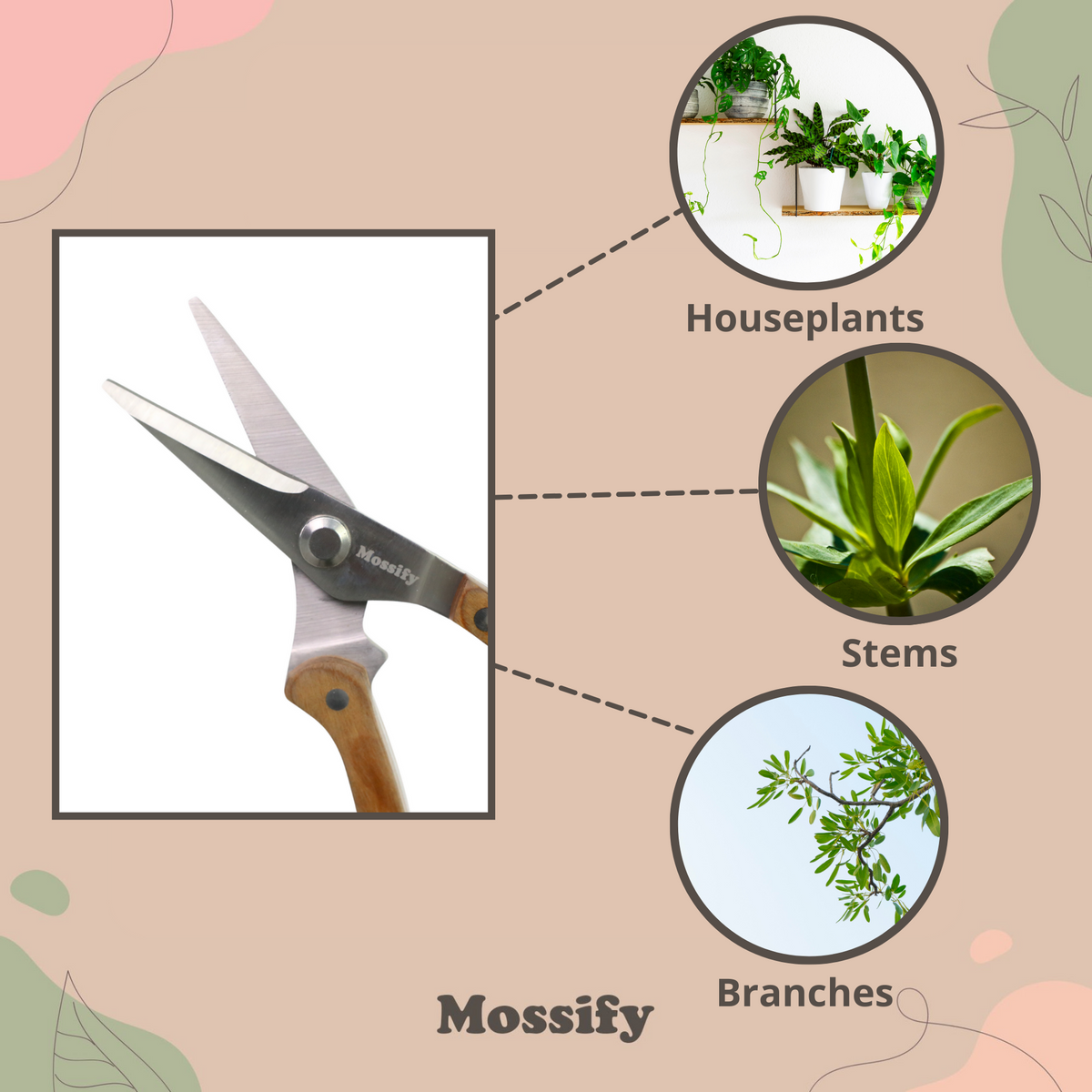 Slim Garden Utility Shears - Mossify