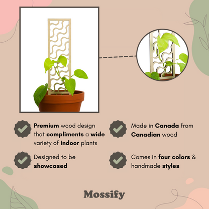 Copacabana Wooden Trellis - Mossify