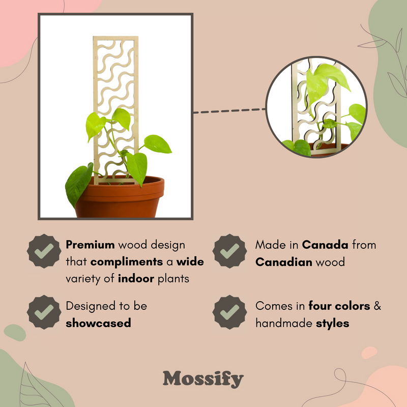 Copacabana Wooden Trellis - Mossify