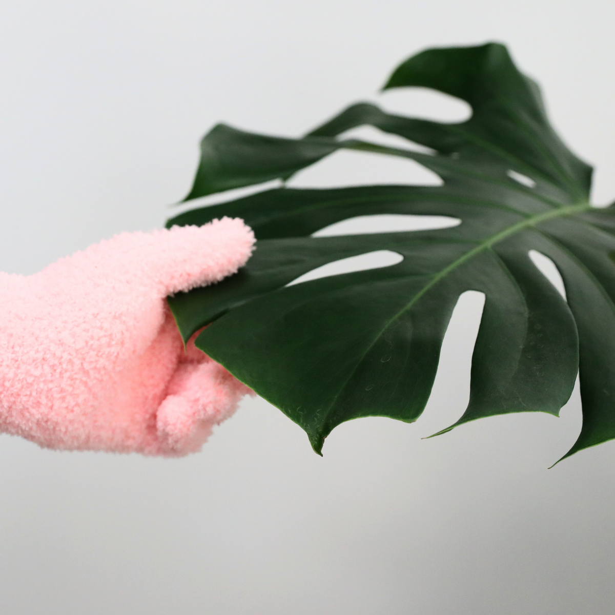 1 Pair Leaf Shining Microfiber Gloves - Mossify