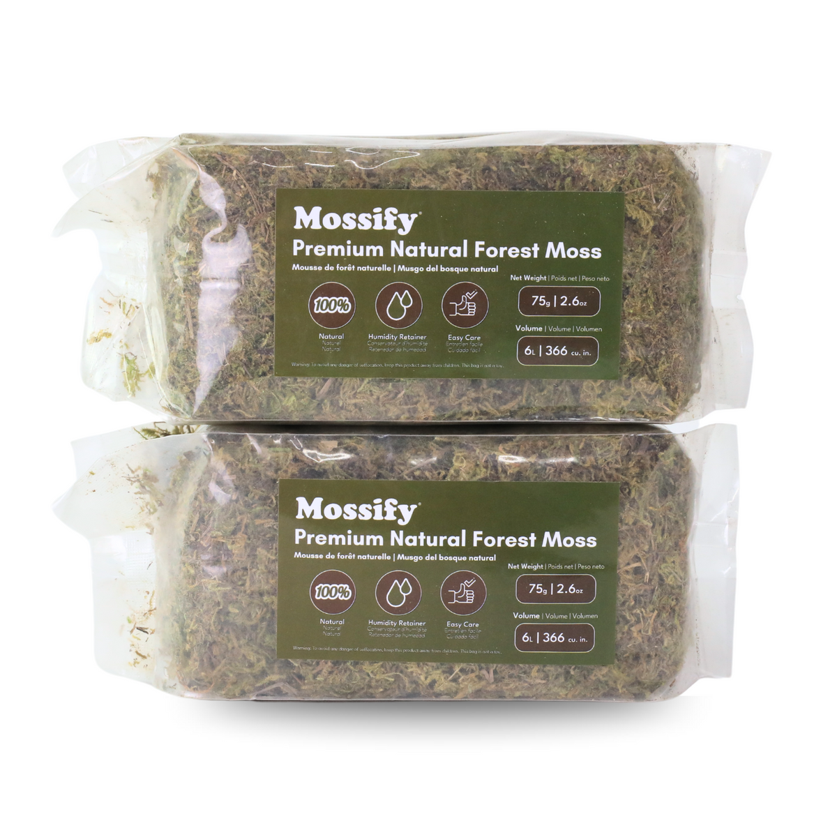 Premium Natural Forest Moss - Mossify