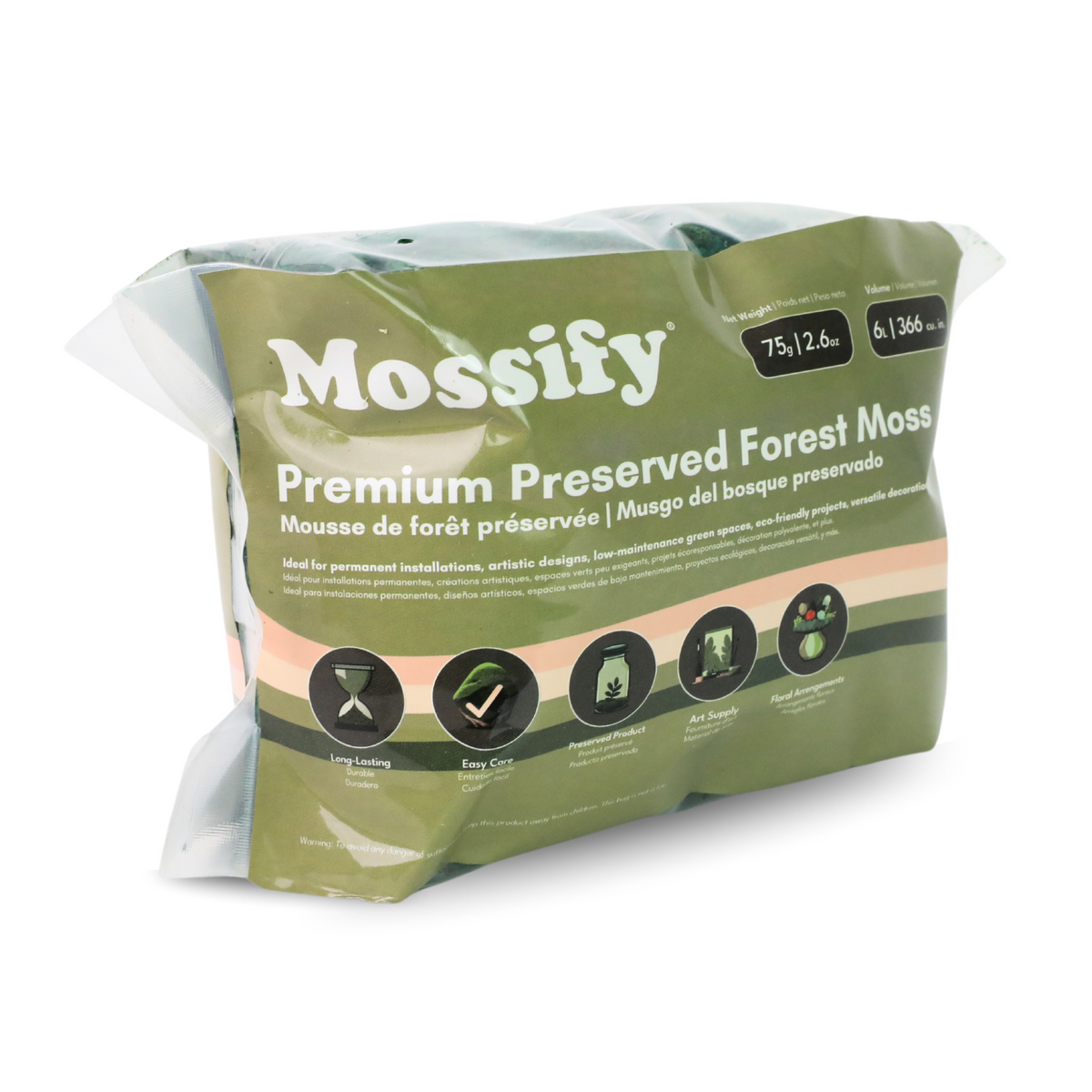 Premium Preserved Forest Moss - Mossify