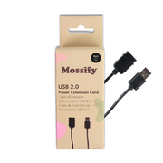 6' USB 2.0 Power Extension Cord - Mossify