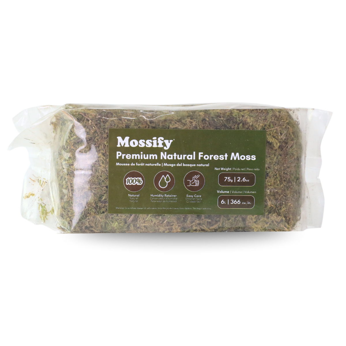 Premium Natural Forest Moss - Mossify