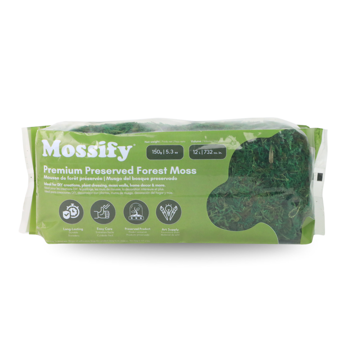 Premium Preserved Forest Moss - Mossify