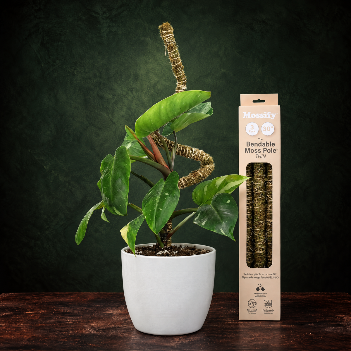 The Bendable Moss Pole™ THIN