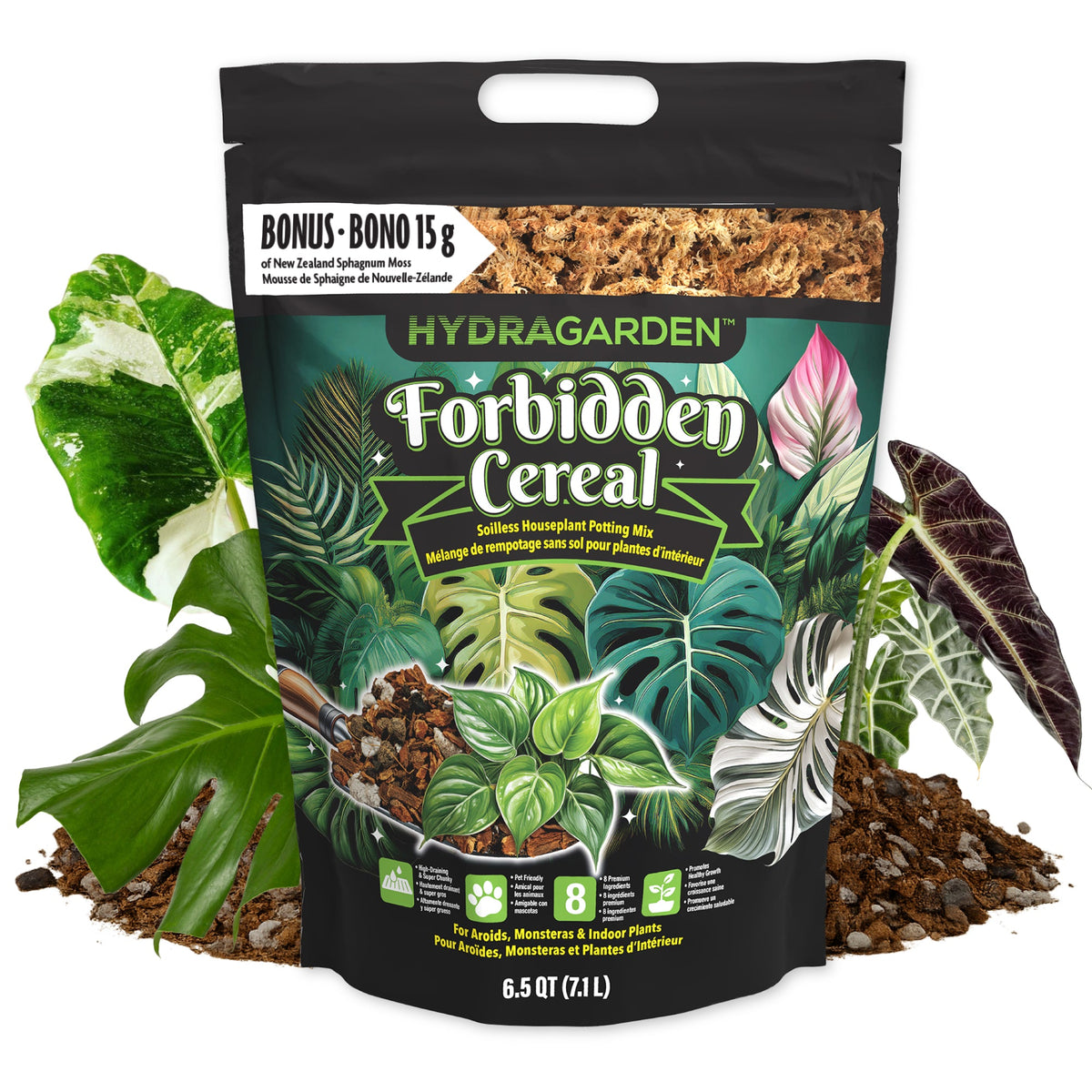 Forbidden Cereal Soilless Houseplant Potting Mix