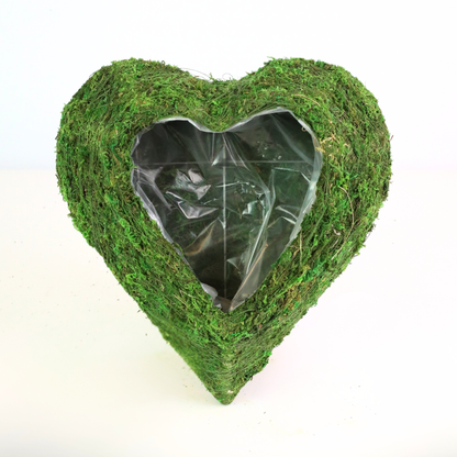 Heart Moss Basket - Sculpted