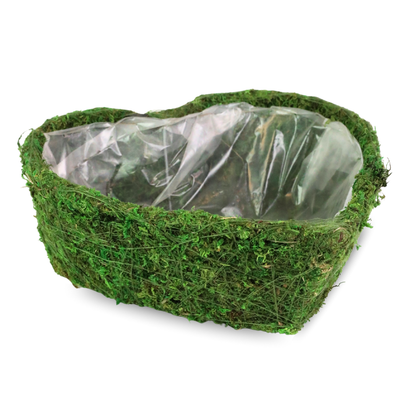 Heart Moss Basket (Set of 3)