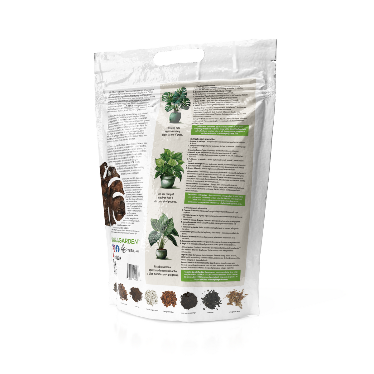 Forbidden Cereal Soilless Houseplant Potting Mix
