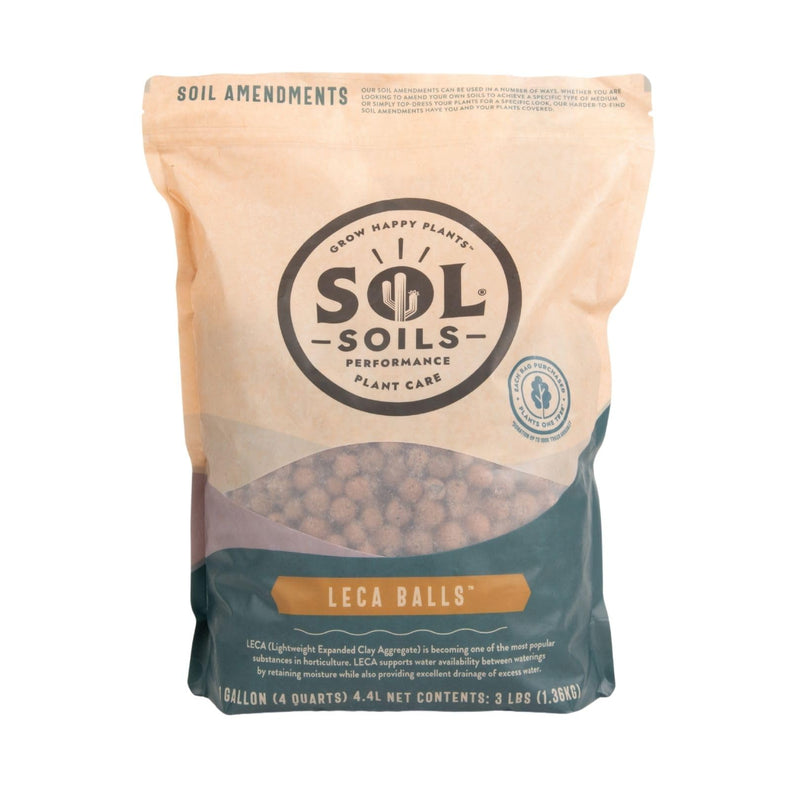 Sol Soils LECA Balls - For Propagation, Hydroponics & Pot Drainage