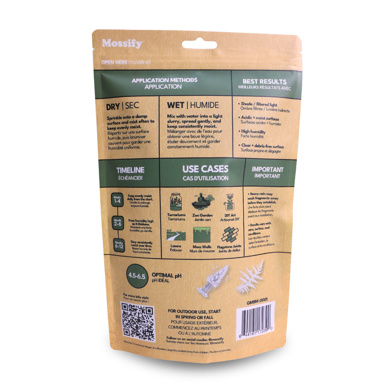 Growable Moss – Boreal & Sphagnum Mix