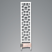Tropical Squares Wooden Trellis - Mossify