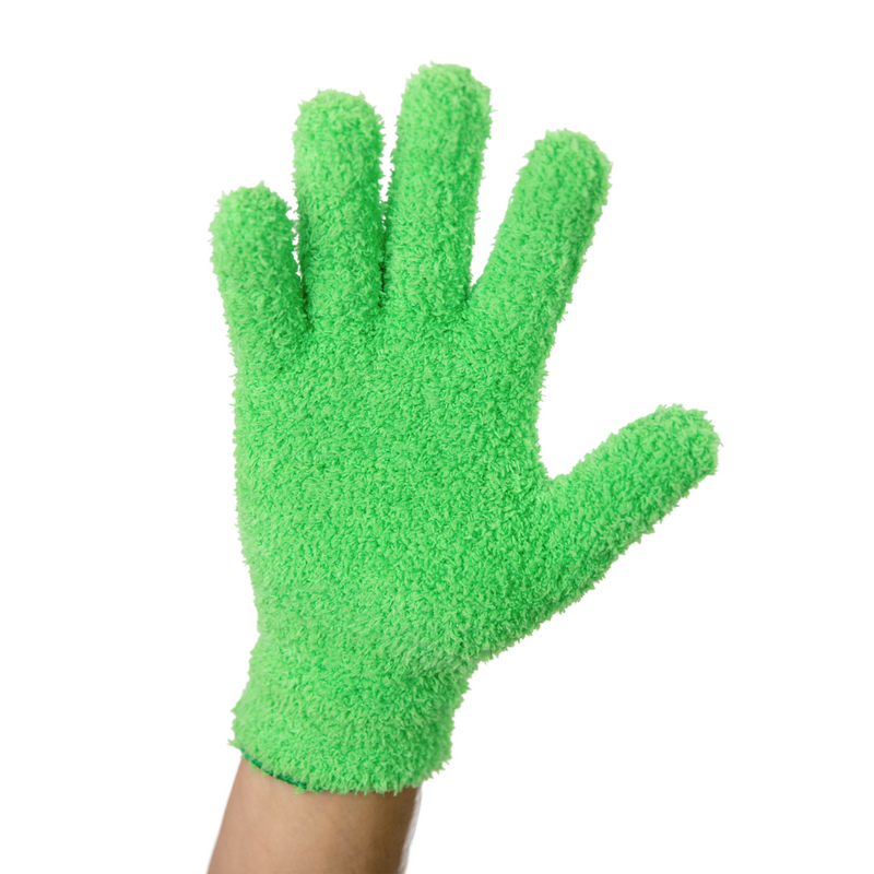 1 Pair Leaf Shining Microfiber Gloves - Mossify