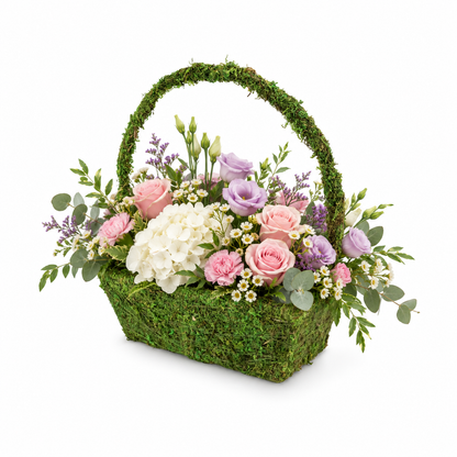 Rectangular Moss Basket (Set of 3)