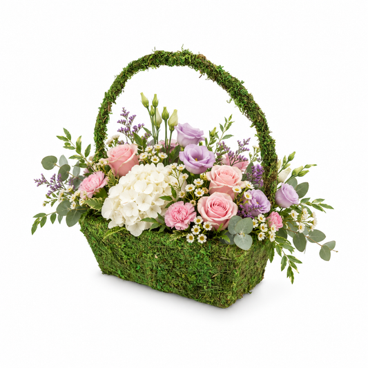 Rectangular Moss Basket (Set of 3)