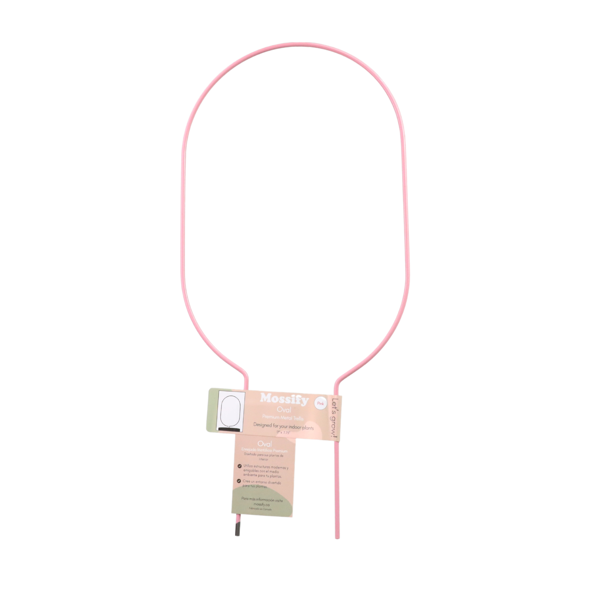 "Oval" Metal Trellis - Mossify