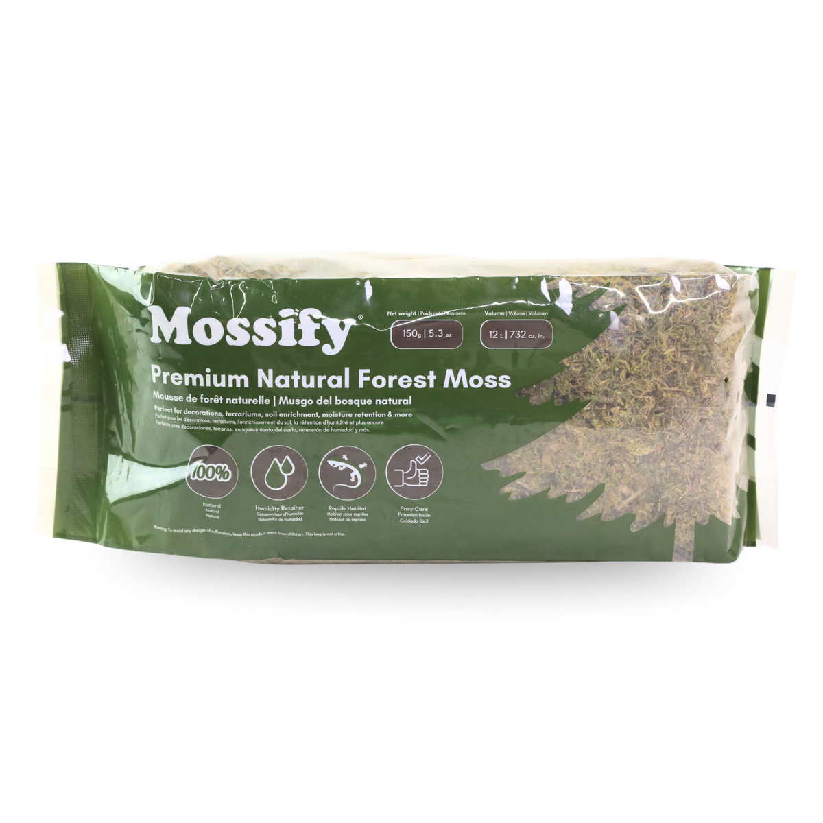 Premium Natural Forest Moss - Mossify