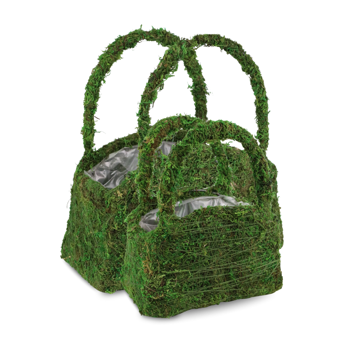 Moss Purse Planter (Set of 2)