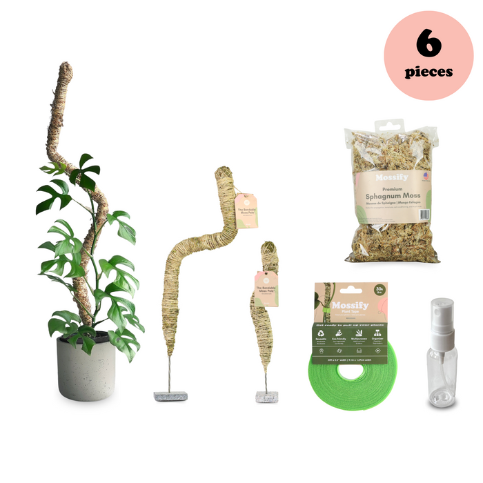 The Original Bendable Moss Pole™ - Ultimate Starter Pack