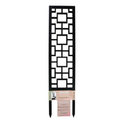 Tropical Squares Wooden Trellis - Mossify