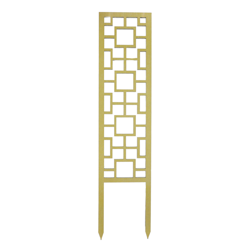 Tropical Squares Wooden Trellis - Mossify
