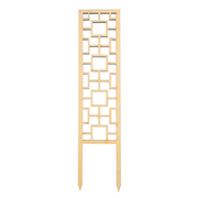 Tropical Squares Wooden Trellis - Mossify