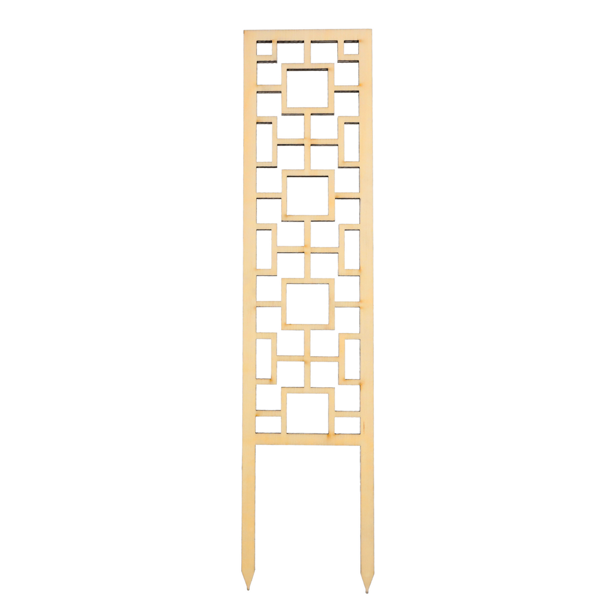 Tropical Squares Wooden Trellis - Mossify
