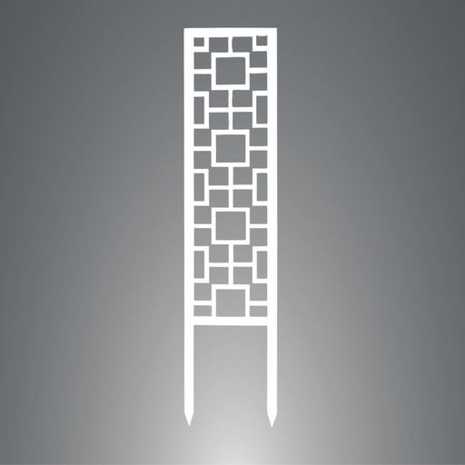 Tropical Squares Wooden Trellis - Mossify