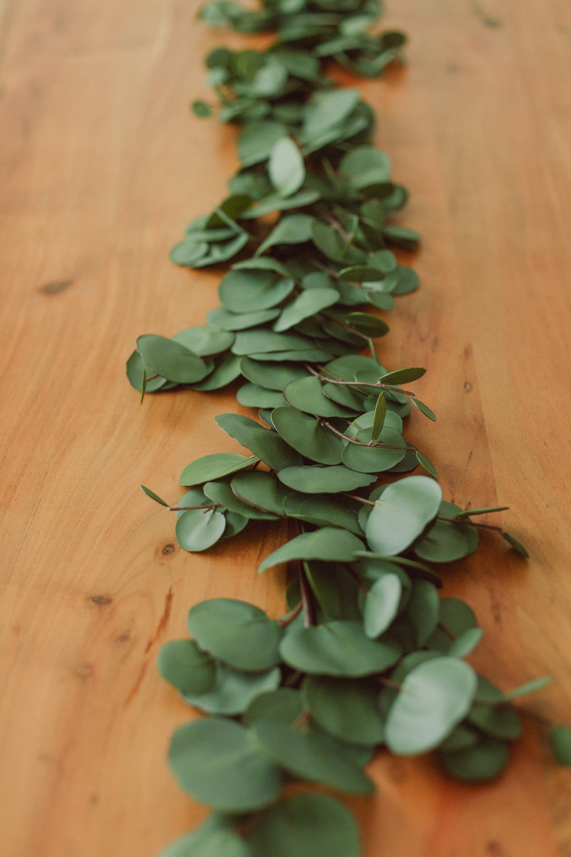 Almost-Real Eucalyptus Garland (artificial)