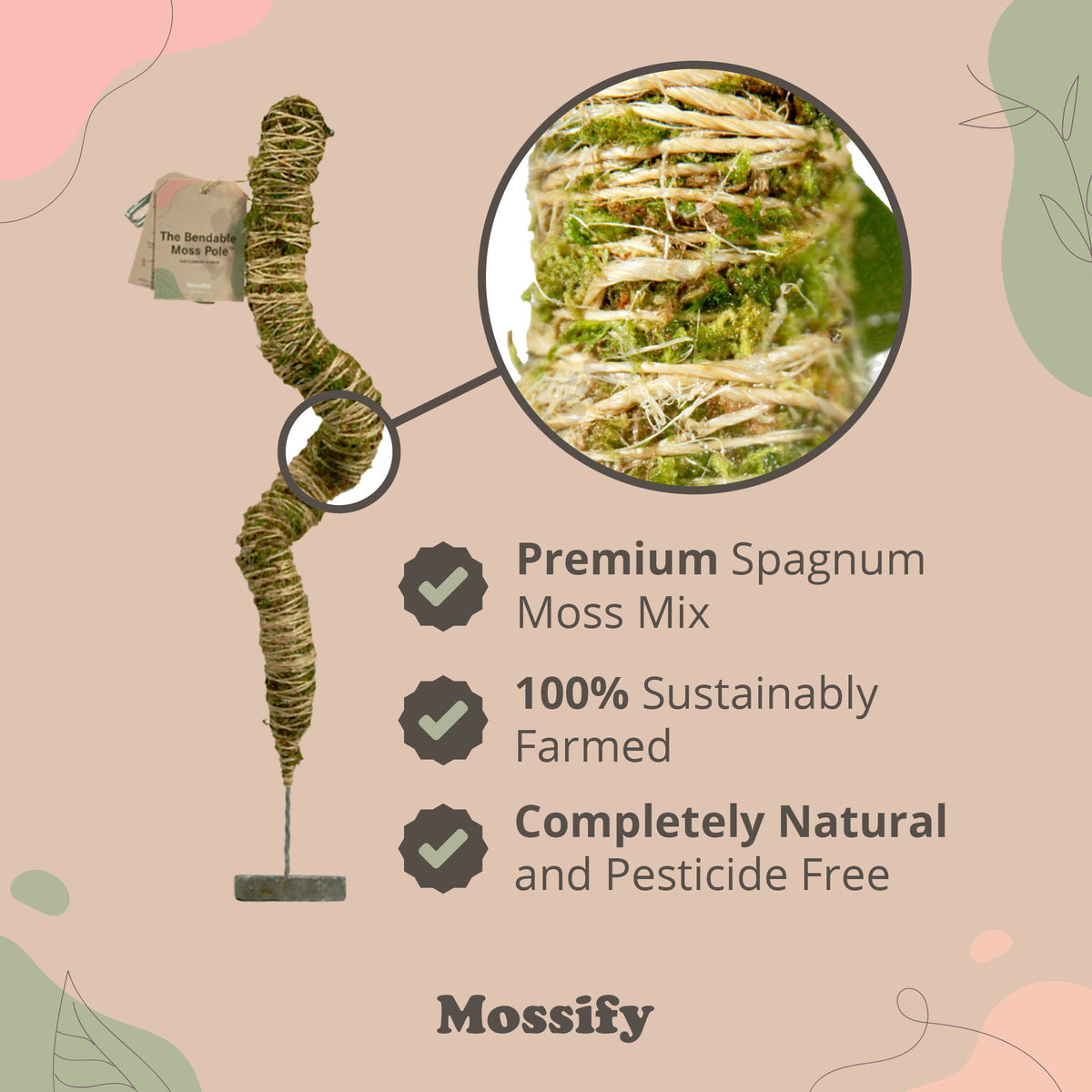 Ultimate Bendable Plant Support Pack - Mossify