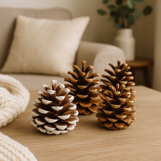 Pinecones - Natural & Frosted - Mossify