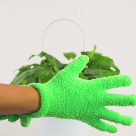 3 Pairs Leaf Shining Microfiber Gloves