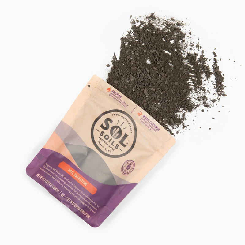 Sol Biotics Soil Salvation Soil Revitalizer with Worm Castings & Biochar