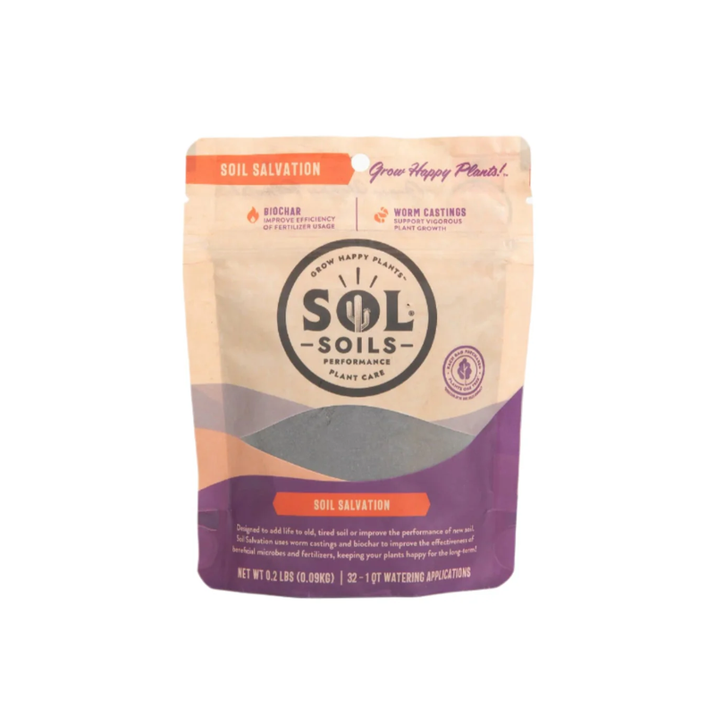 Sol Biotics Soil Salvation Soil Revitalizer with Worm Castings & Biochar