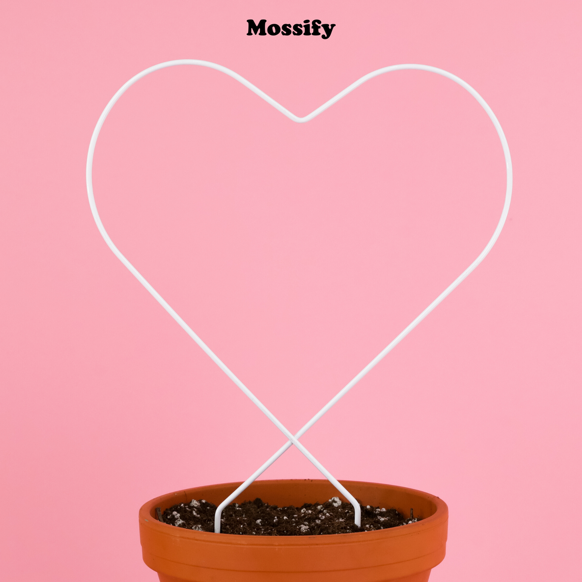 Heart "Give Love" Metal Trellis - Mossify