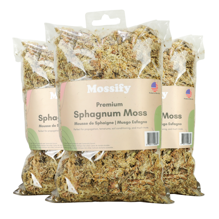 Premium Natural Sphagnum Moss