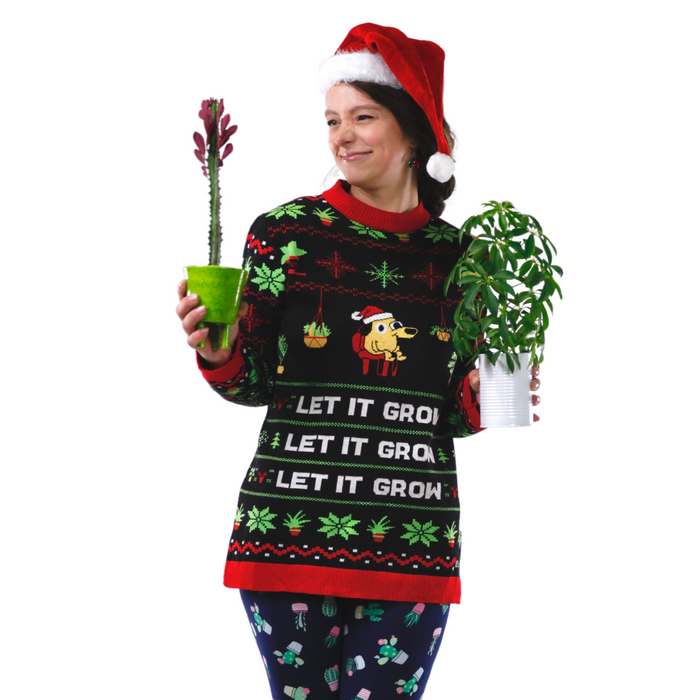 LET IT GROW - Ugly Plantmas Sweater