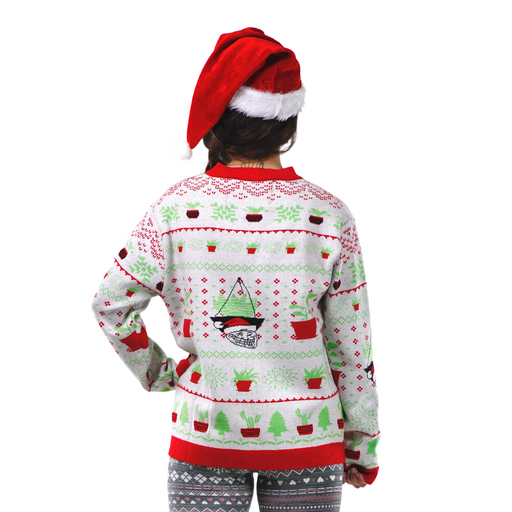 HOPE YOUR HOLIDAYS SUCC - Ugly Plantmas Sweater - Mossify