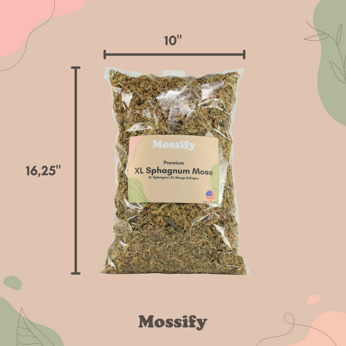 XL Premium Natural Sphagnum Moss